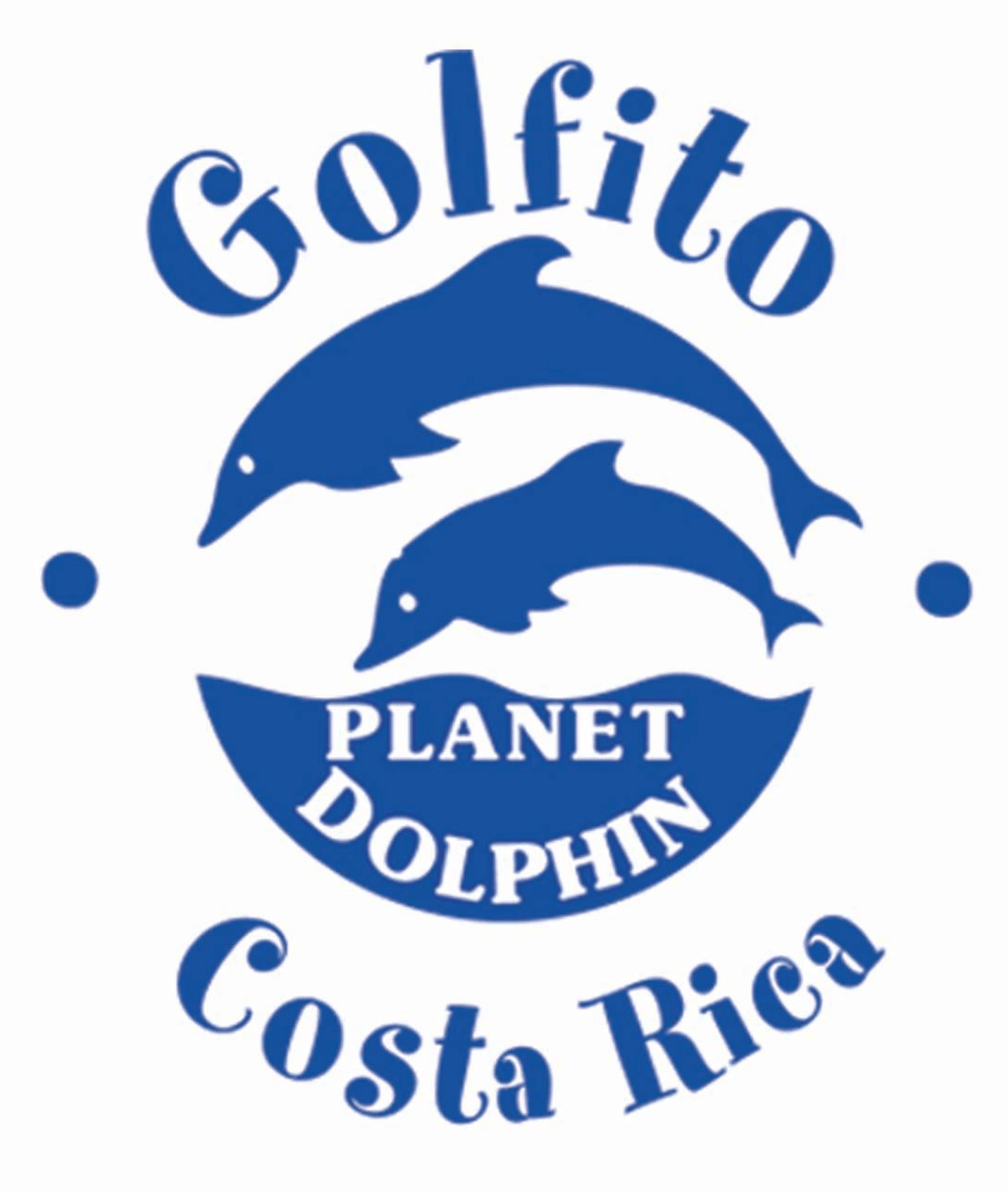Golfito Planet Dolphin Logo
